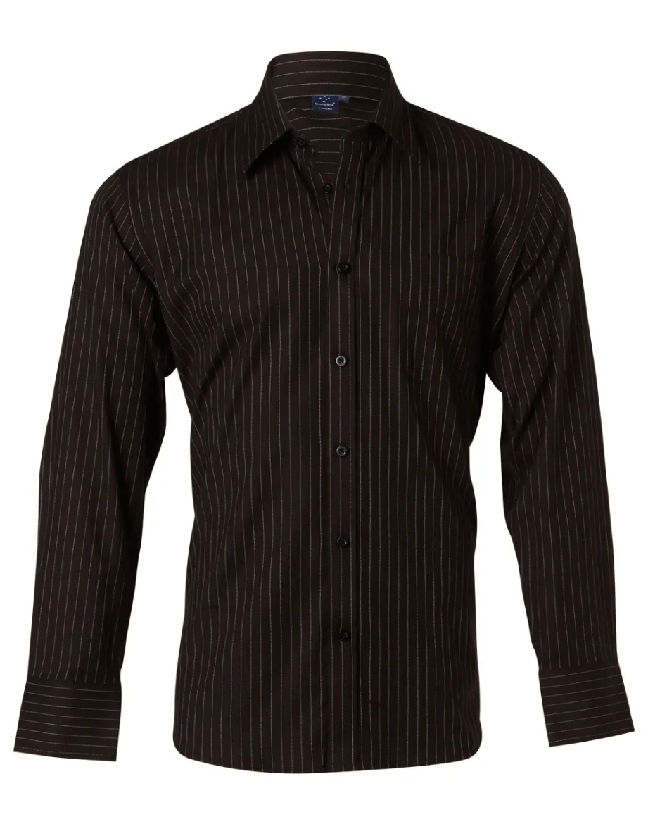 Picture of Winning Spirit, Mens Stripe Shirt, long sleeve